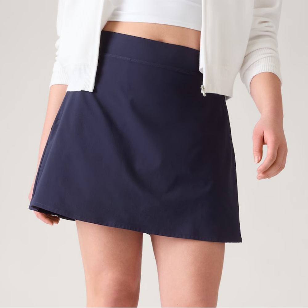 NWOT Athleta Brooklyn Heights High Rise Skort Navy Women’s 4 Tennis Pickleball